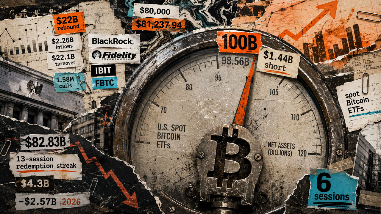Bitcoin ETFs inflow streak reaches $2.2 billion in 6 days as assets near $100 billion