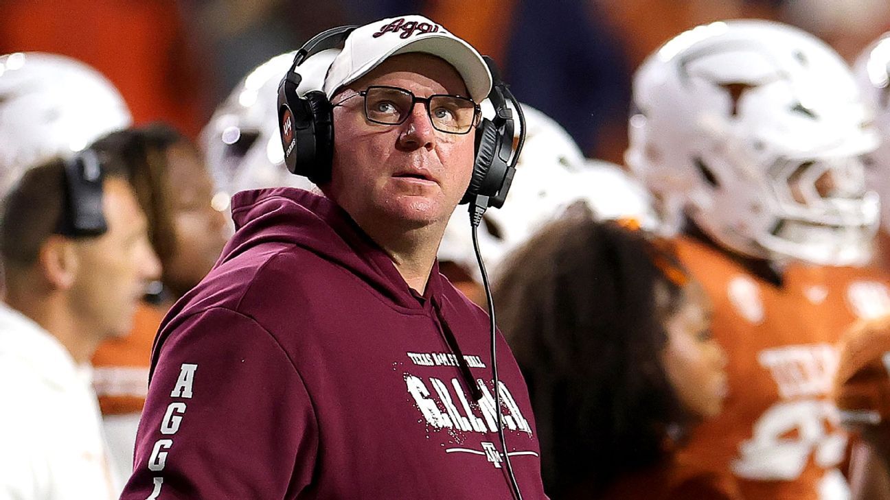 Texas A&M coach Elko expresses regret for 'cesspool' comments