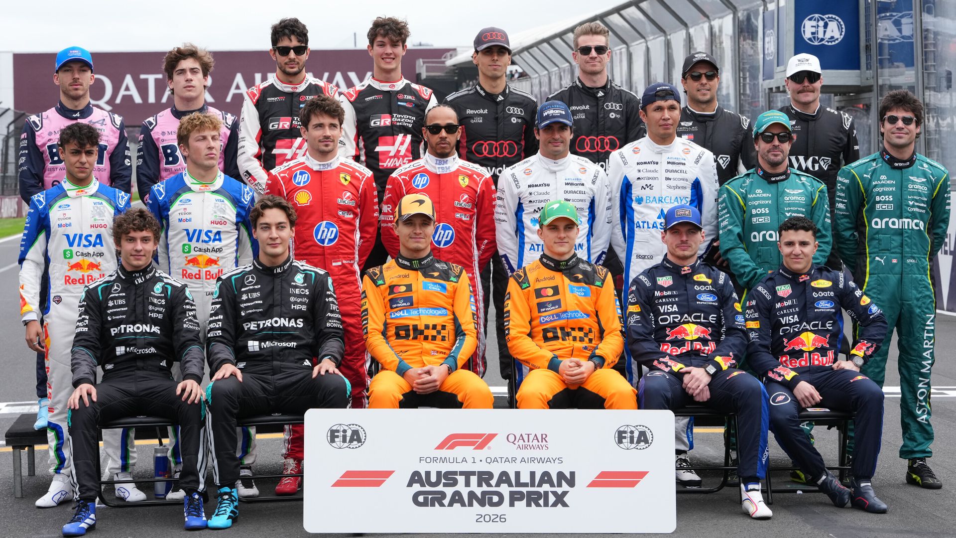 F1 2026 team-mate head-to-heads after Bahrain GP in Malaysia