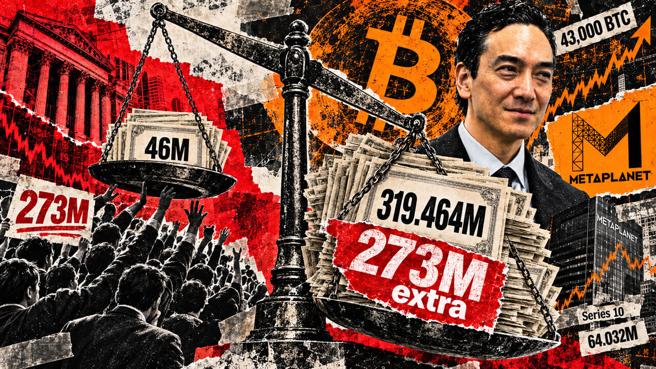 Metaplanet’s Bitcoin boom quietly turned a 46 million-share executive pay plan into a 319 million-share windfall
