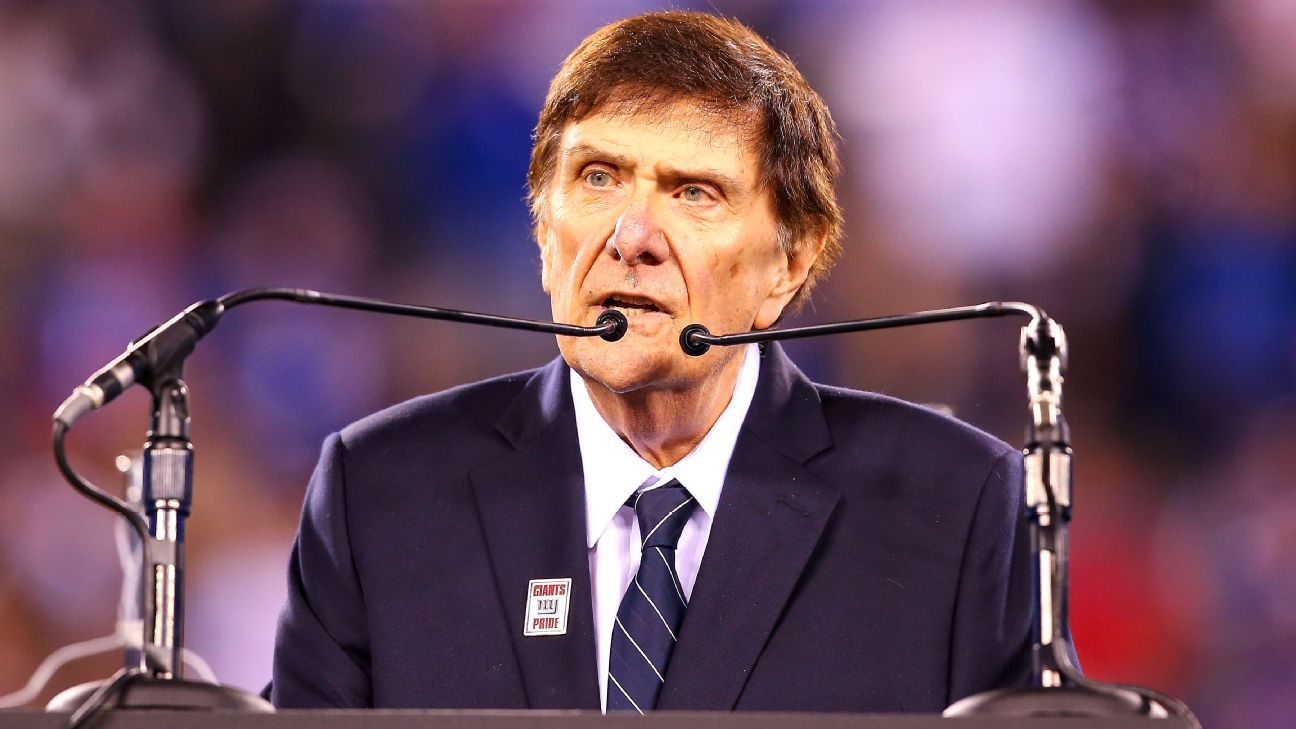 Longtime exec Accorsi, architect of Giants' historic SB team, dies at 84
