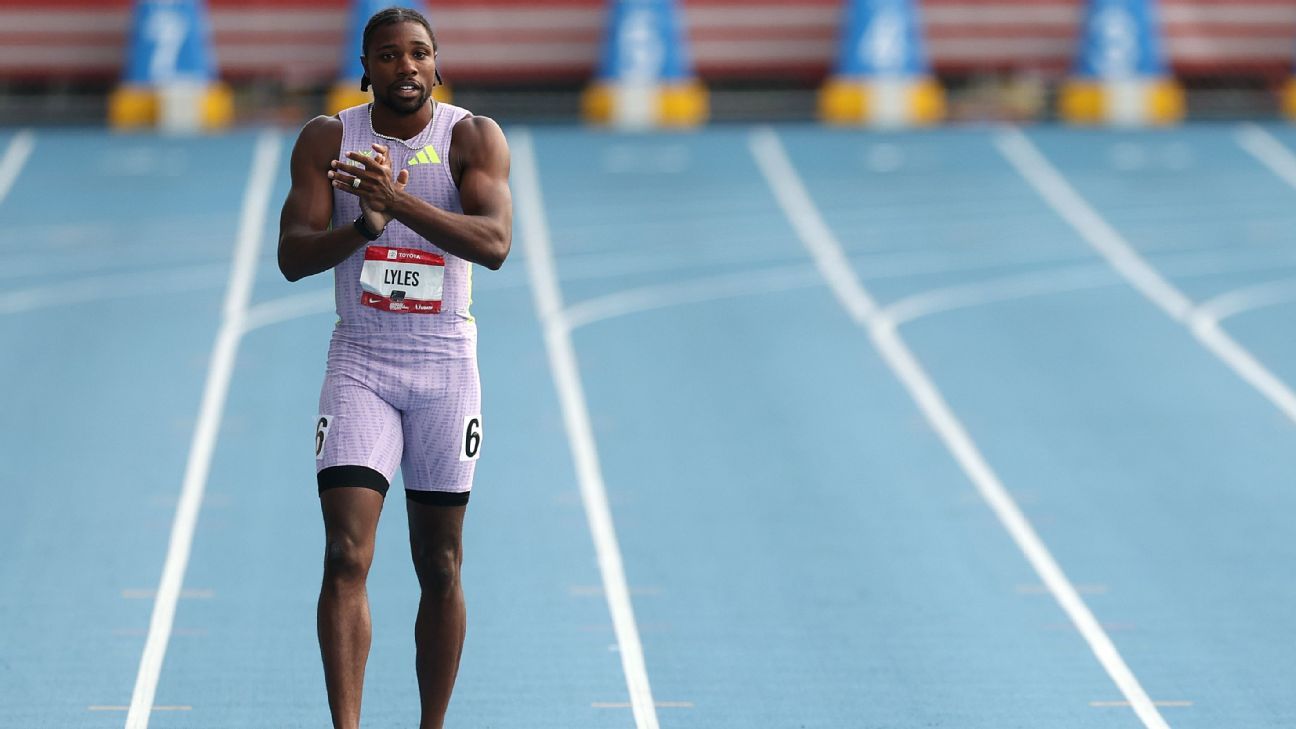Olympic champ Lyles won't run in lucrative event