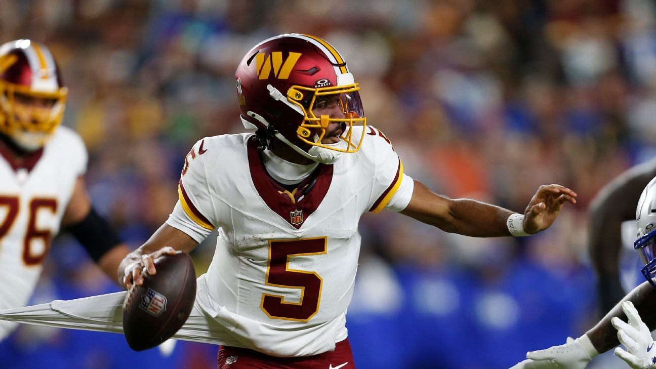 Commanders GM: Elbow surgery, IR 'not on table' right now for QB Daniels