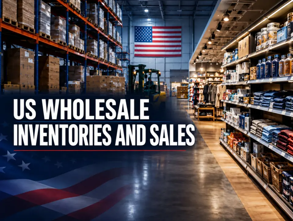 US wholesale inventories +1.3% in line with expectations