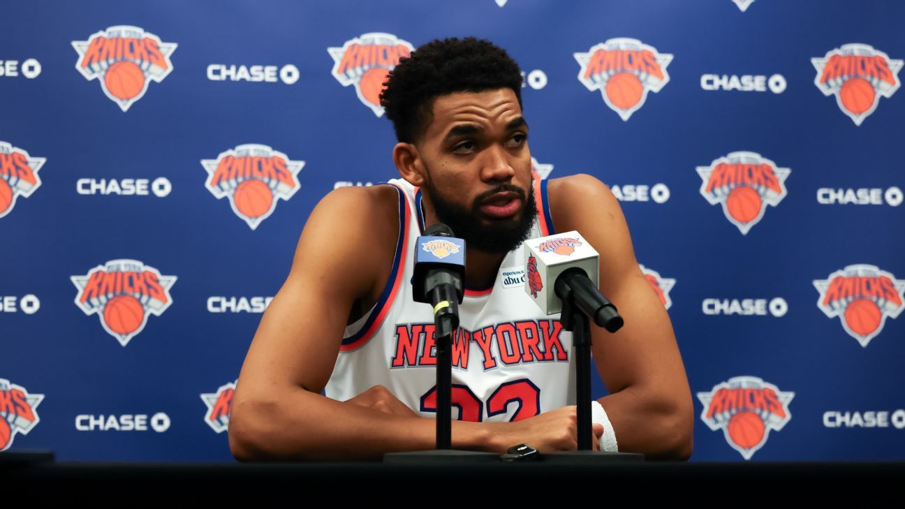 KAT: 'Don't look good' for Knicks deal before regular season