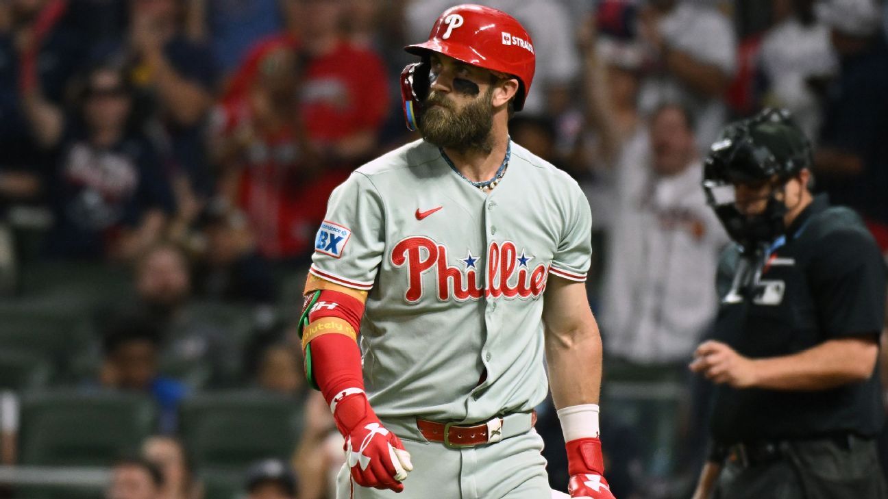 Harper on Phillies' exit: 'You're here to win games, and we didn't'