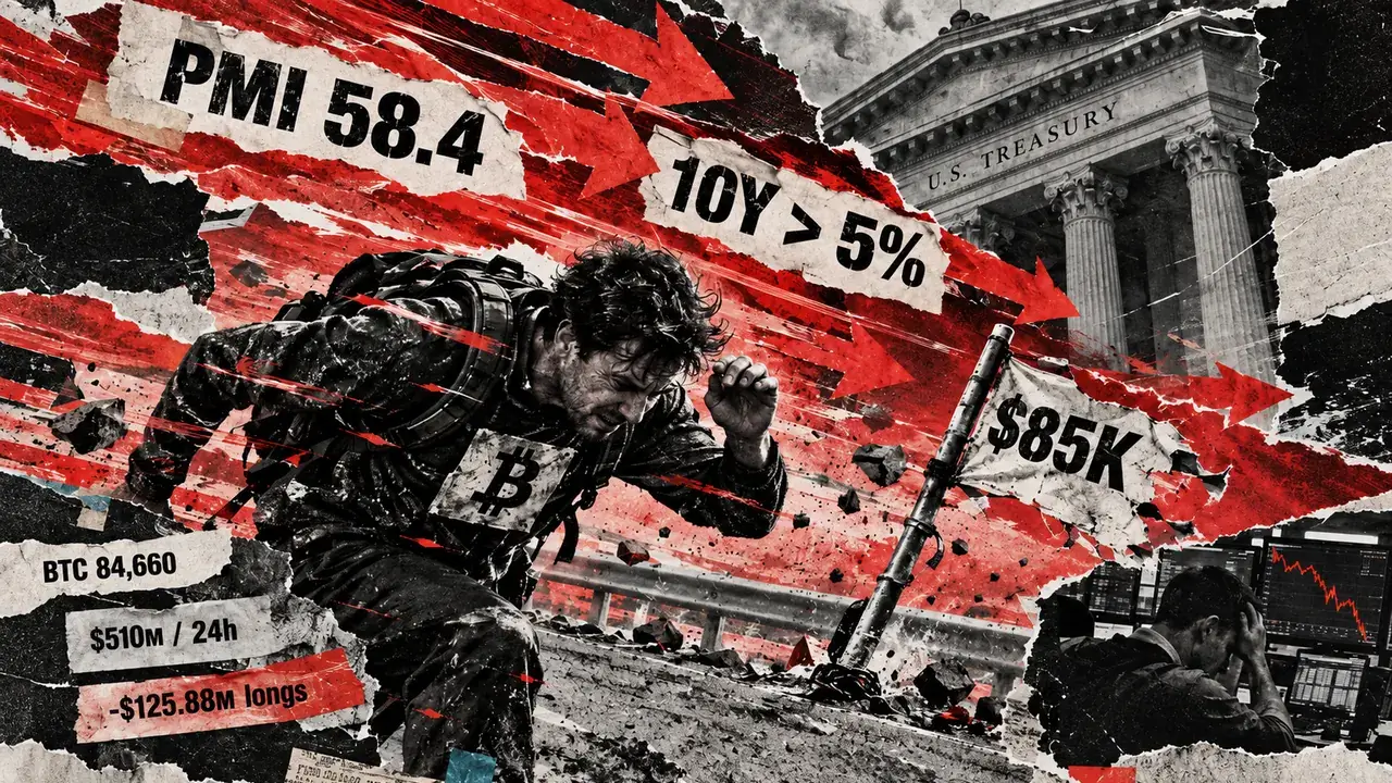 Bitcoin slips below $85,000 as 5% Treasury yield returns to haunt risk assets