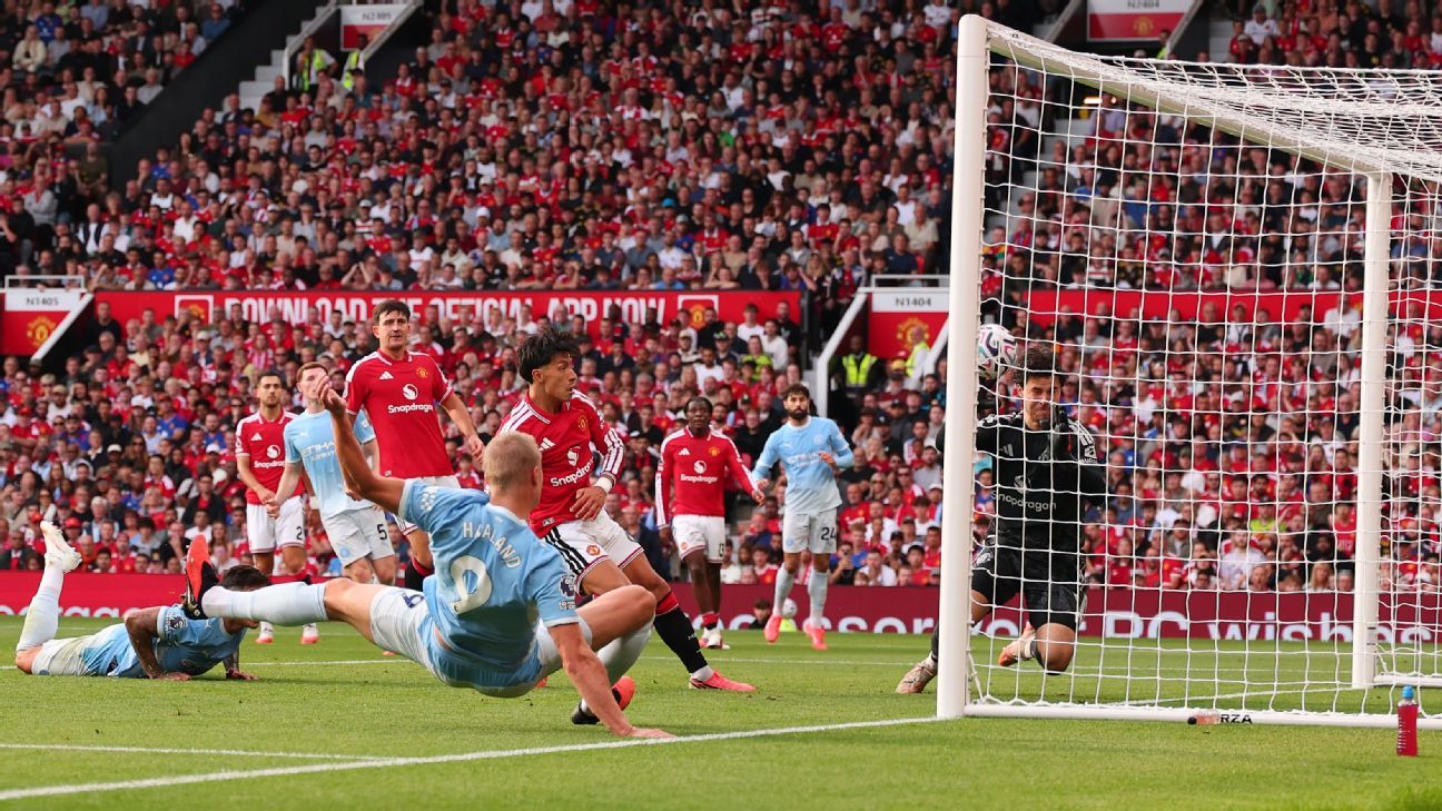 Man United's Martínez: Haaland goal decision an 'injustice'