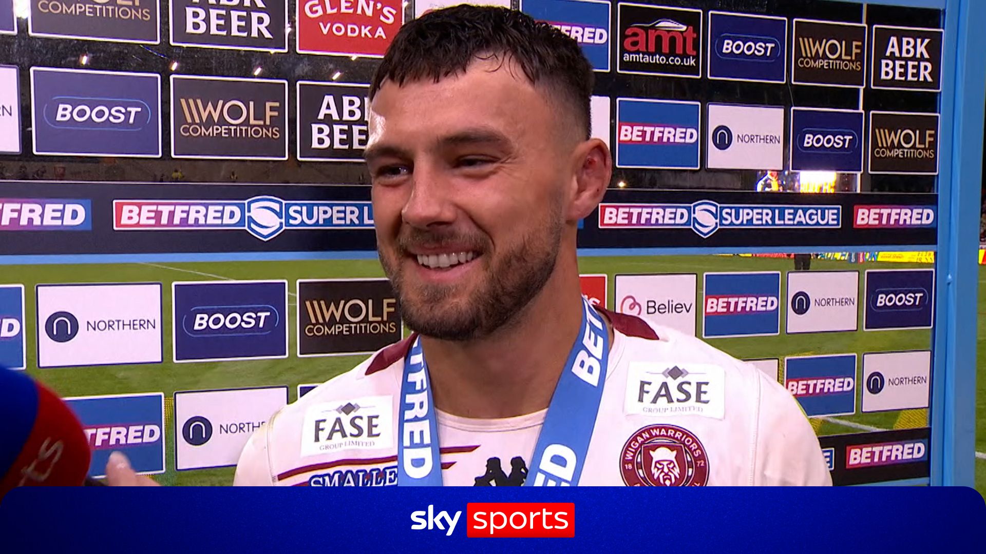 'We've got one hand on it!' - Partington on Super League title chances