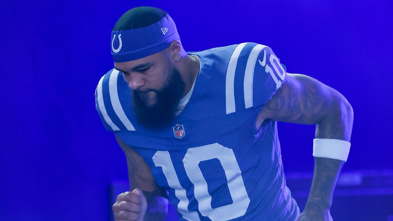Colts WR Allen charged in OWI case, faces two misdemeanors