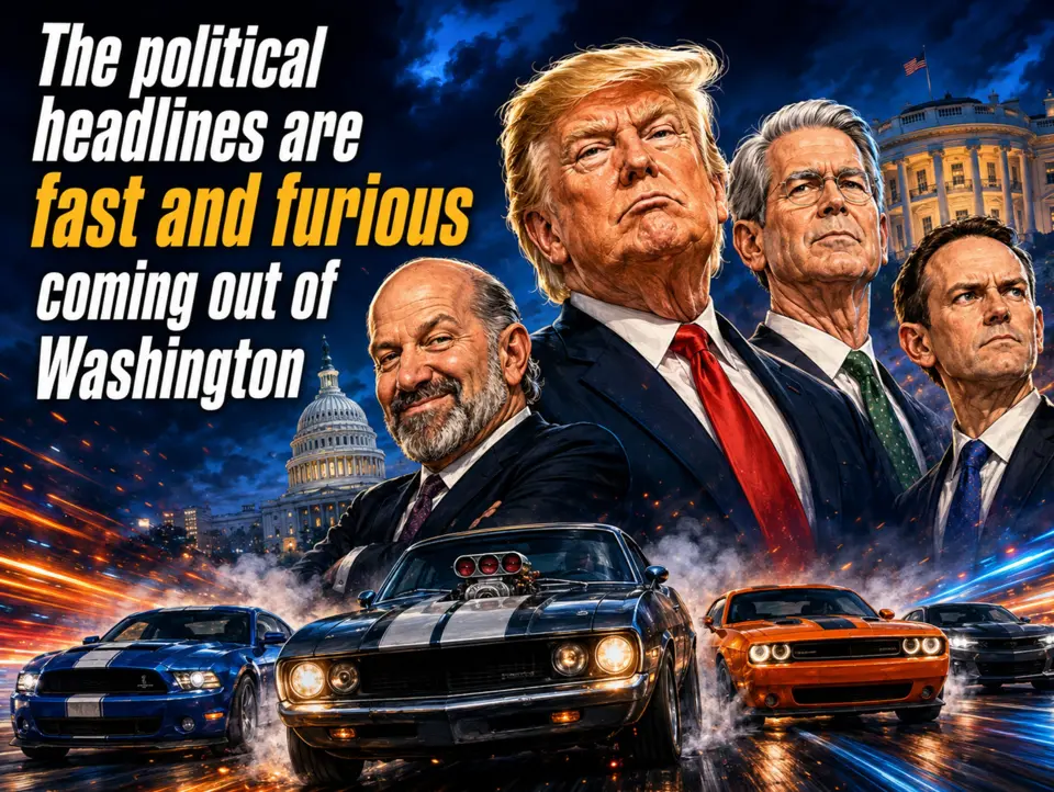 The political headlines are fast and furious coming out of Washington