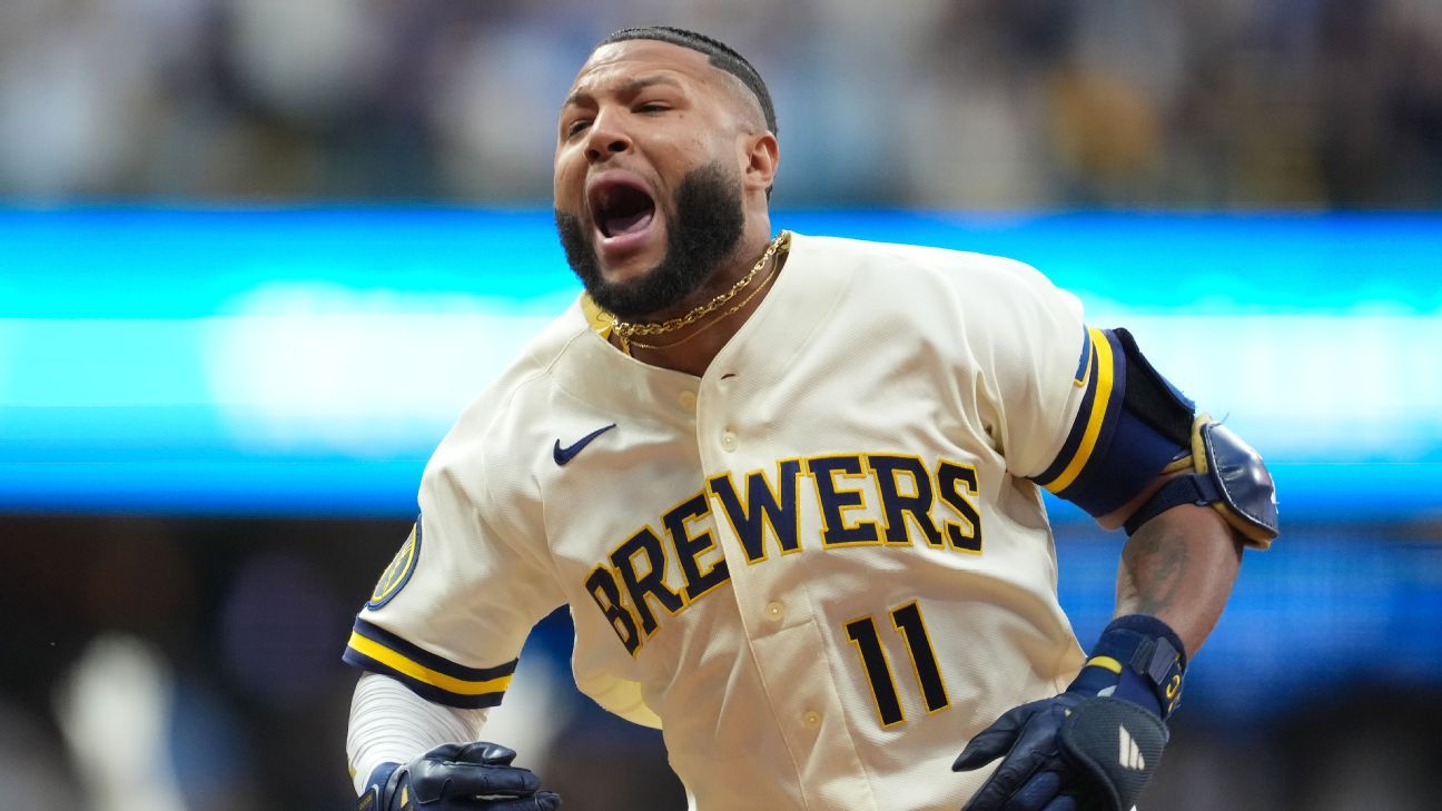 Hold my beer: Brewers' Chourio provides more walk-off dramatics vs. Padres