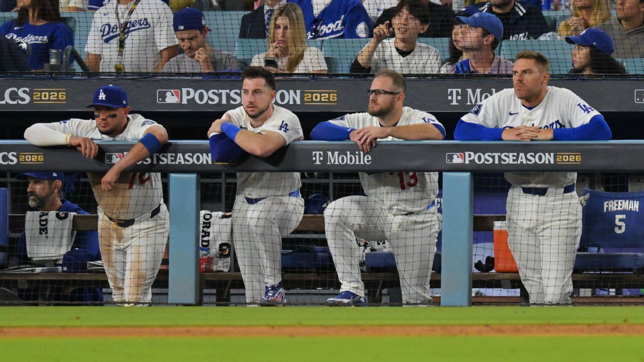 Dodgers, on brink, know they need historic comeback for shot at three-peat