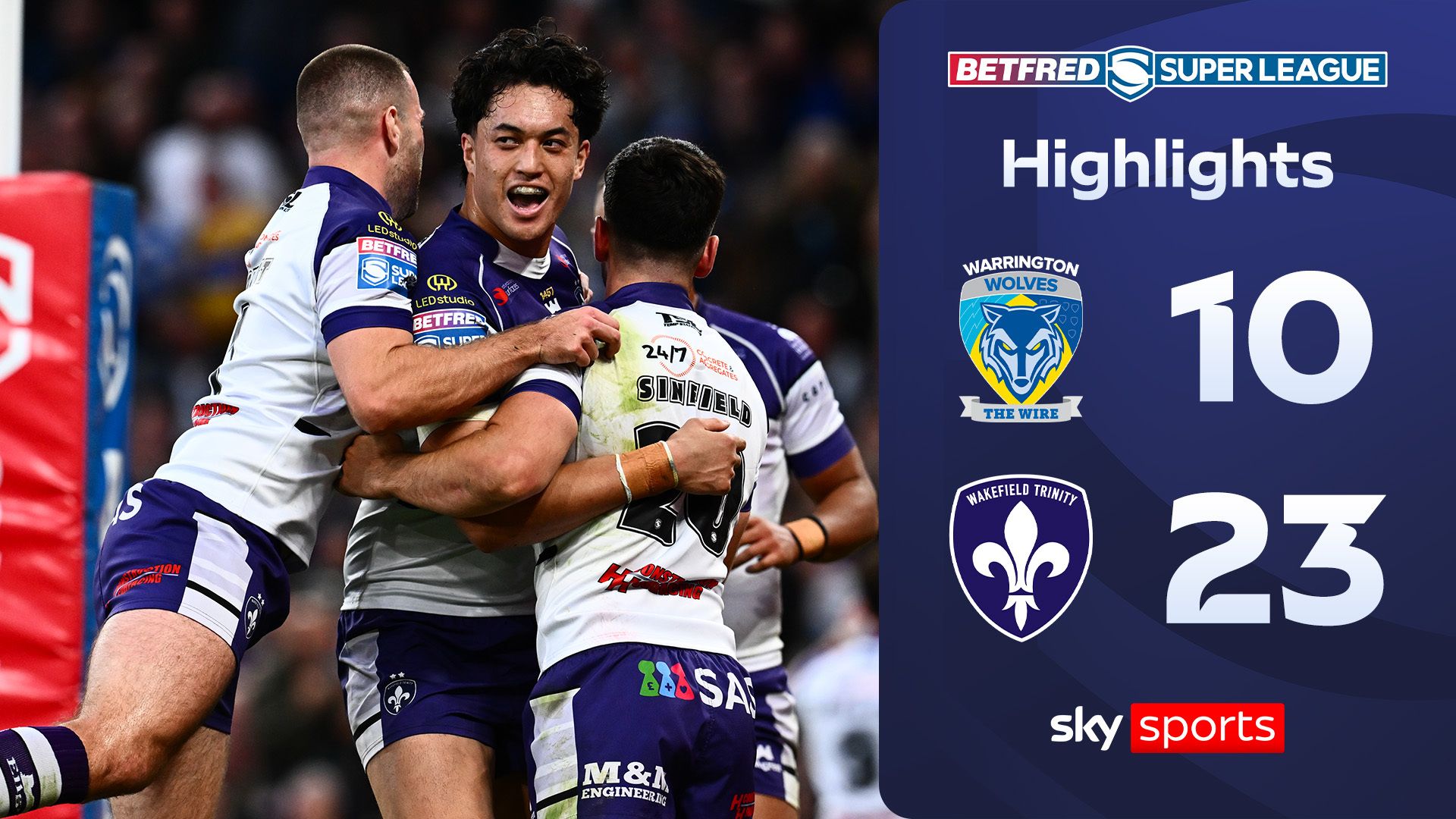 Wakefield win their first-ever Grand Final in commanding victory over Warrington
