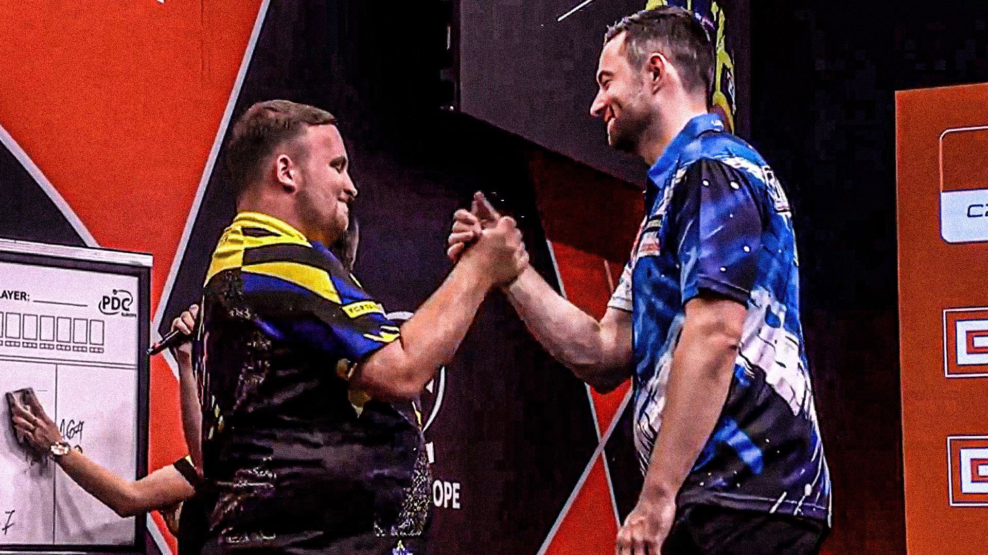 The moment Littler saw off Humphries to claim Czech Darts Open