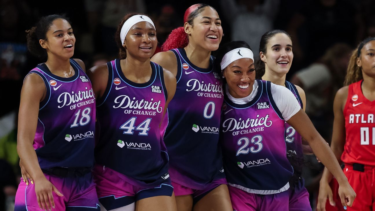 'Now we're off and running': How the Mystics fast-tracked a rebuild all the way to the postseason