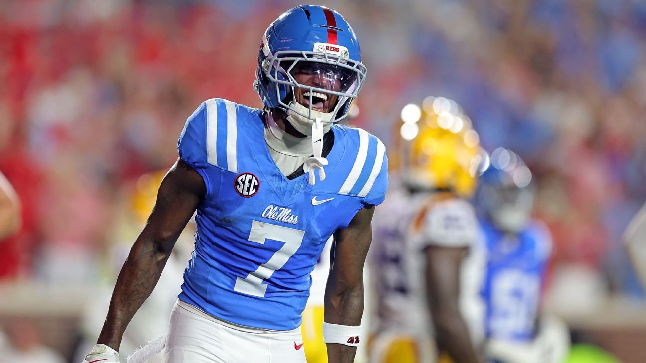 Ole Miss up to No. 4, LSU slides to 10th as 10 SEC teams ranked