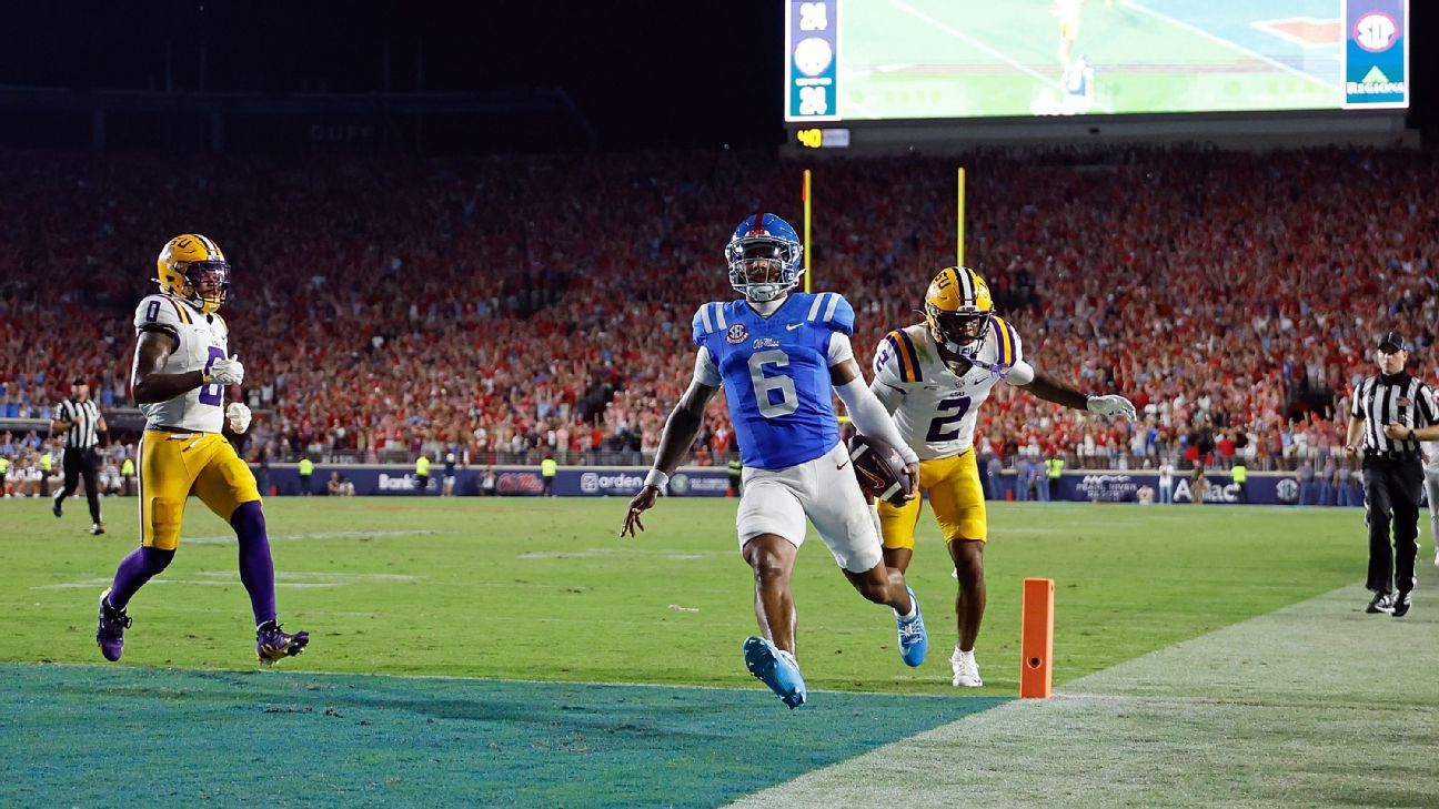 Power Rankings: Ole Miss on the rise, Miami drops