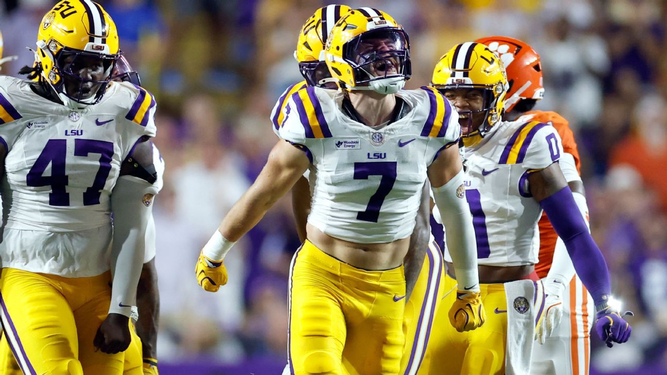 Week 1 overreactions: LSU is back! Michigan has issues! The ACC is a blast!