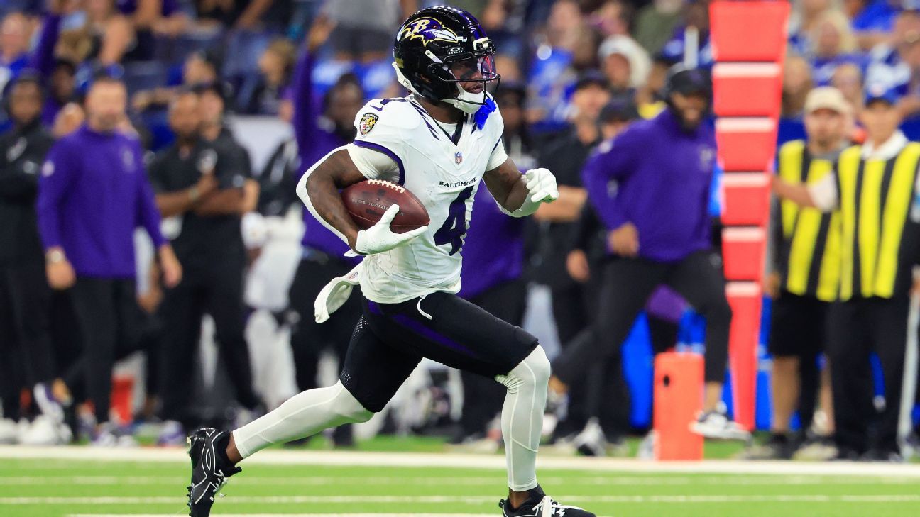 Ravens' Flowers doubtful to play vs. Saints; Madubuike out