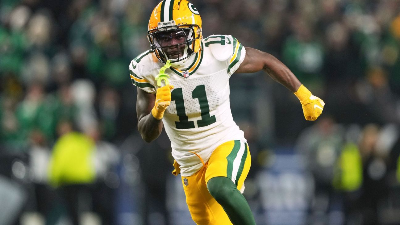 Sources: Packers place WR Reed on IR due to neck injury