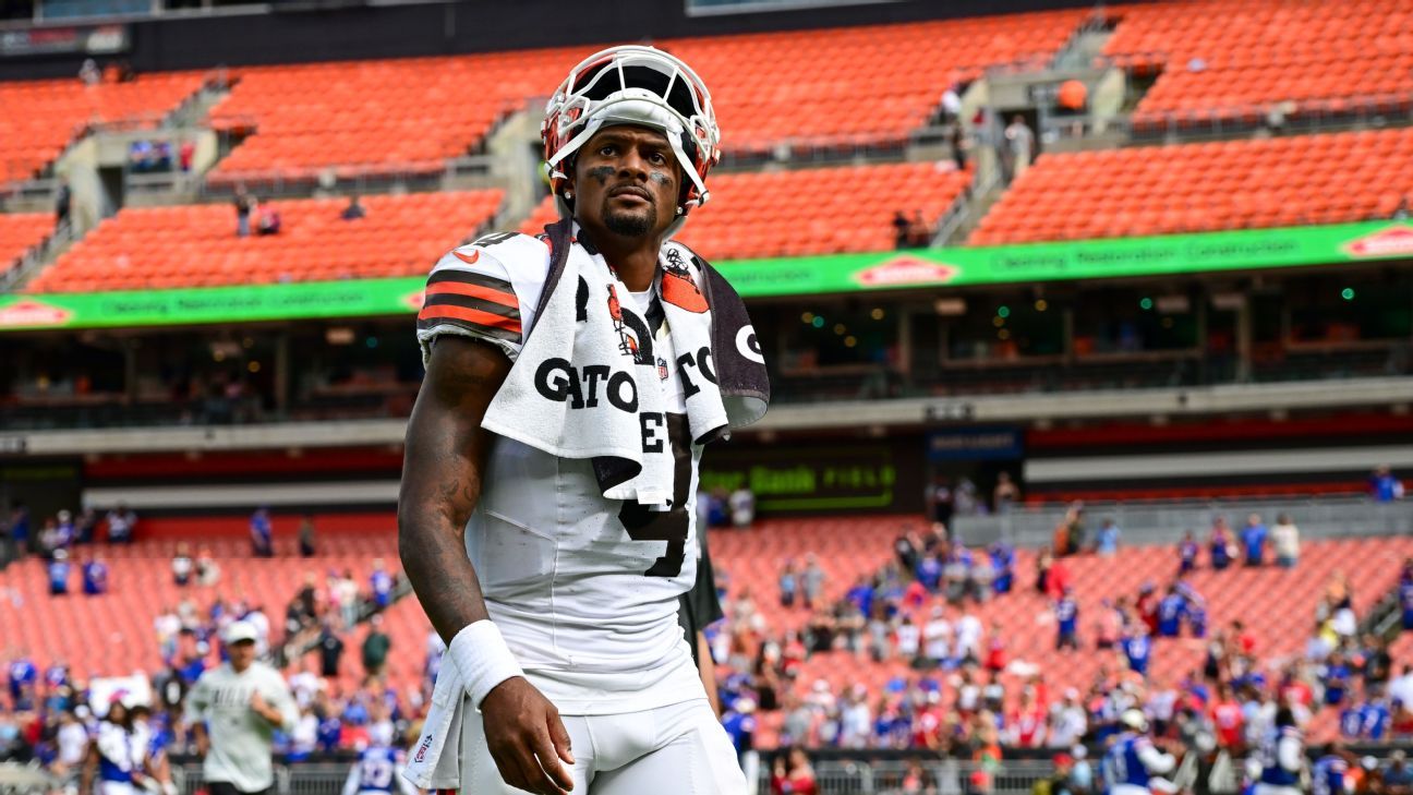 Browns turn back to Deshaun Watson with Shedeur Sanders -- and the 2027 draft class -- lurking