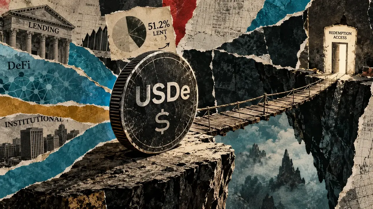 More than half of Ethena’s USDe backing is allocated to lending