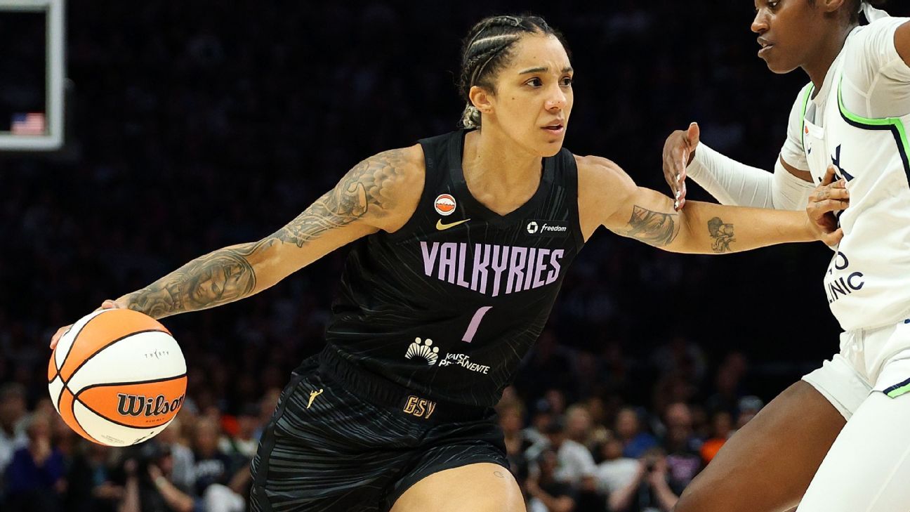 WNBA Power Rankings: Valkyries make statement with win over Lynx