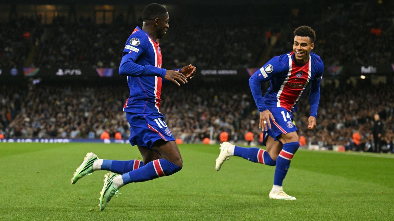 As it happened: PSG prevail at Man City; Madrid comeback win; Liverpool, Villa hit 6