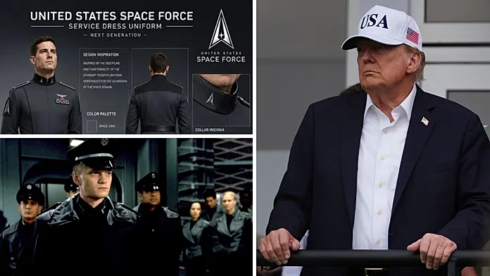'Starship Troopers' director confirms Donald Trump's space uniforms are Nazi-inspired