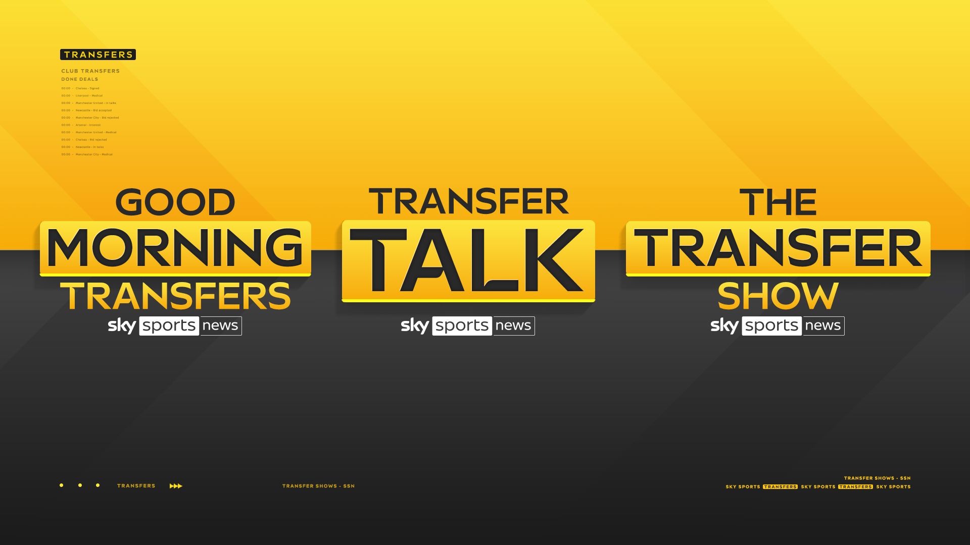 FREE STREAM: Good Morning Transfers on Sky Sports News