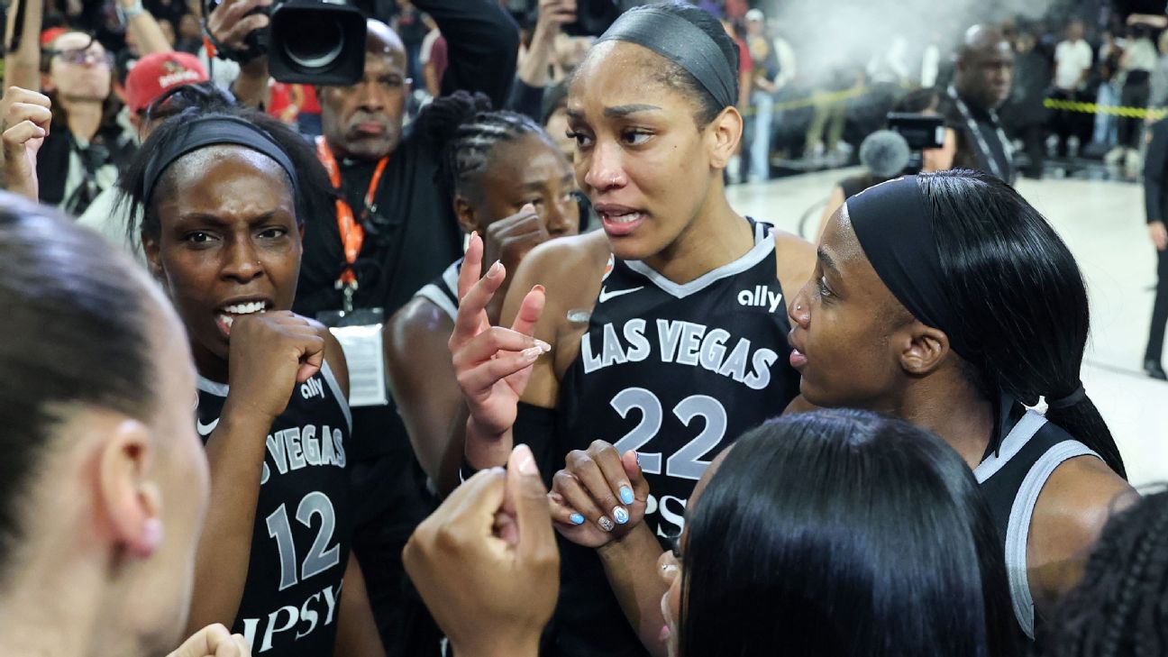 Defending champs are back in the semifinals: How the Aces eliminated the Fever