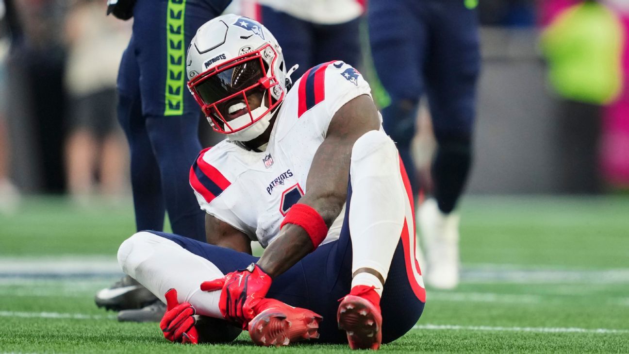 Sources: Patriots WR Brown believed to have high ankle sprain