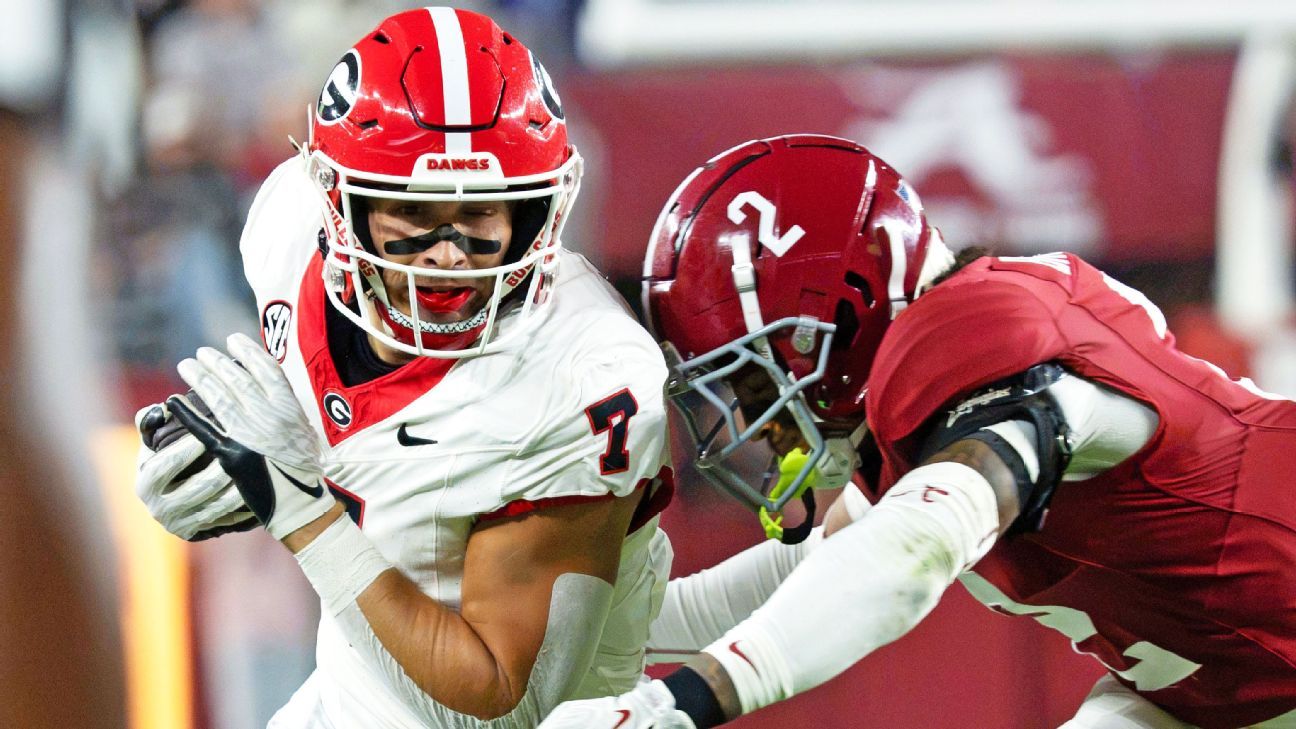 Projecting the CFP top 12 after Week 6: There's a new No. 1