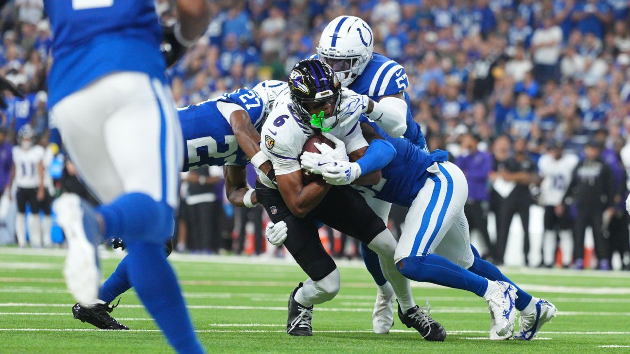 Ravens' WR group takes hit as Flowers, Lane exit victory with injuries