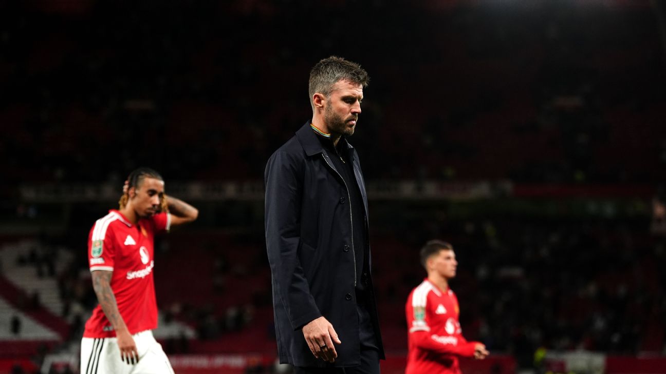 Man United hit crisis point under Carrick after collapse against Brighton