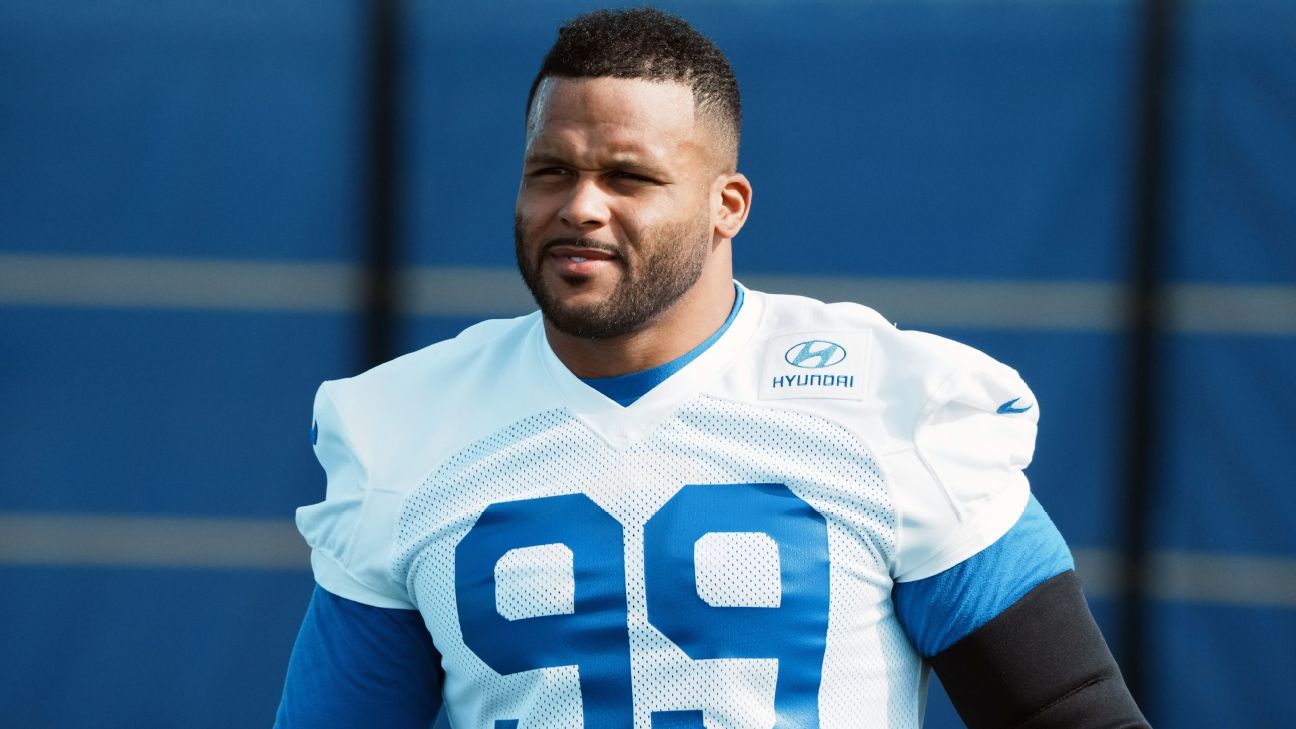 McVay says Rams 'hopeful' Donald will play vs. Giants on MNF