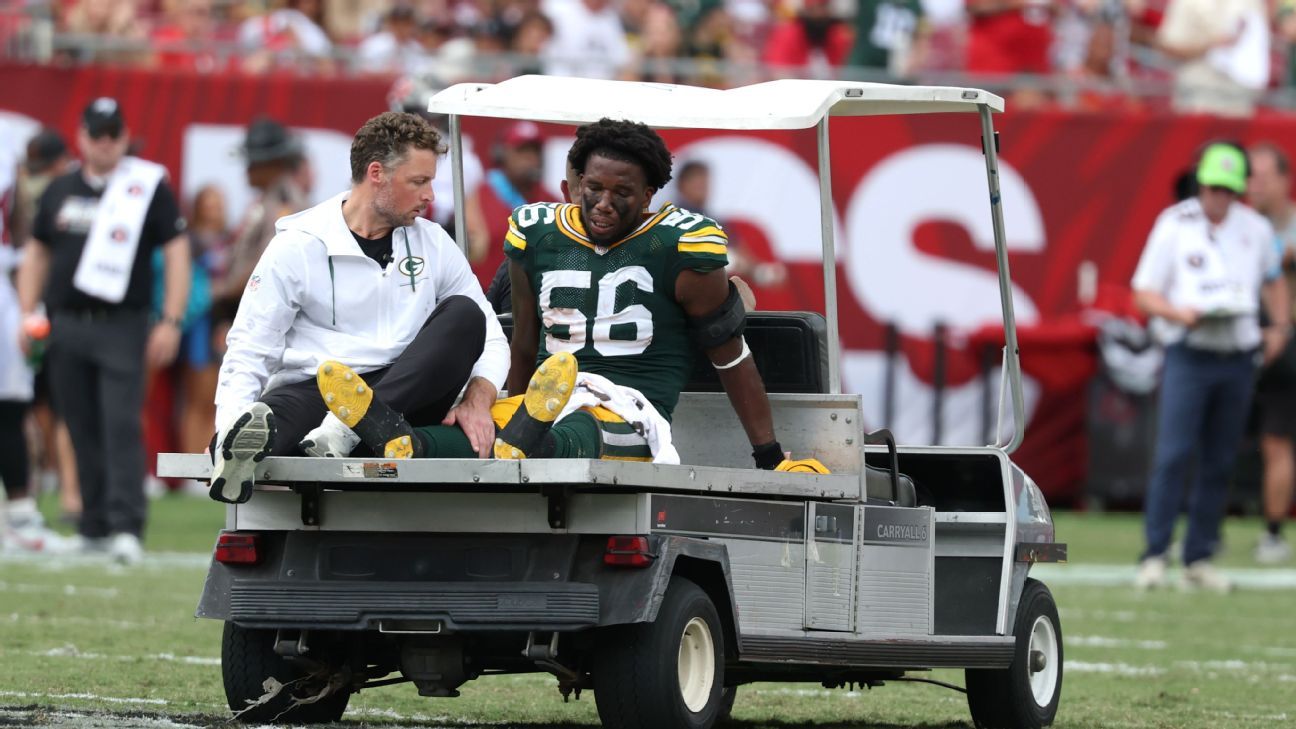 Sources: Packers LB Cooper has season-ending torn Achilles