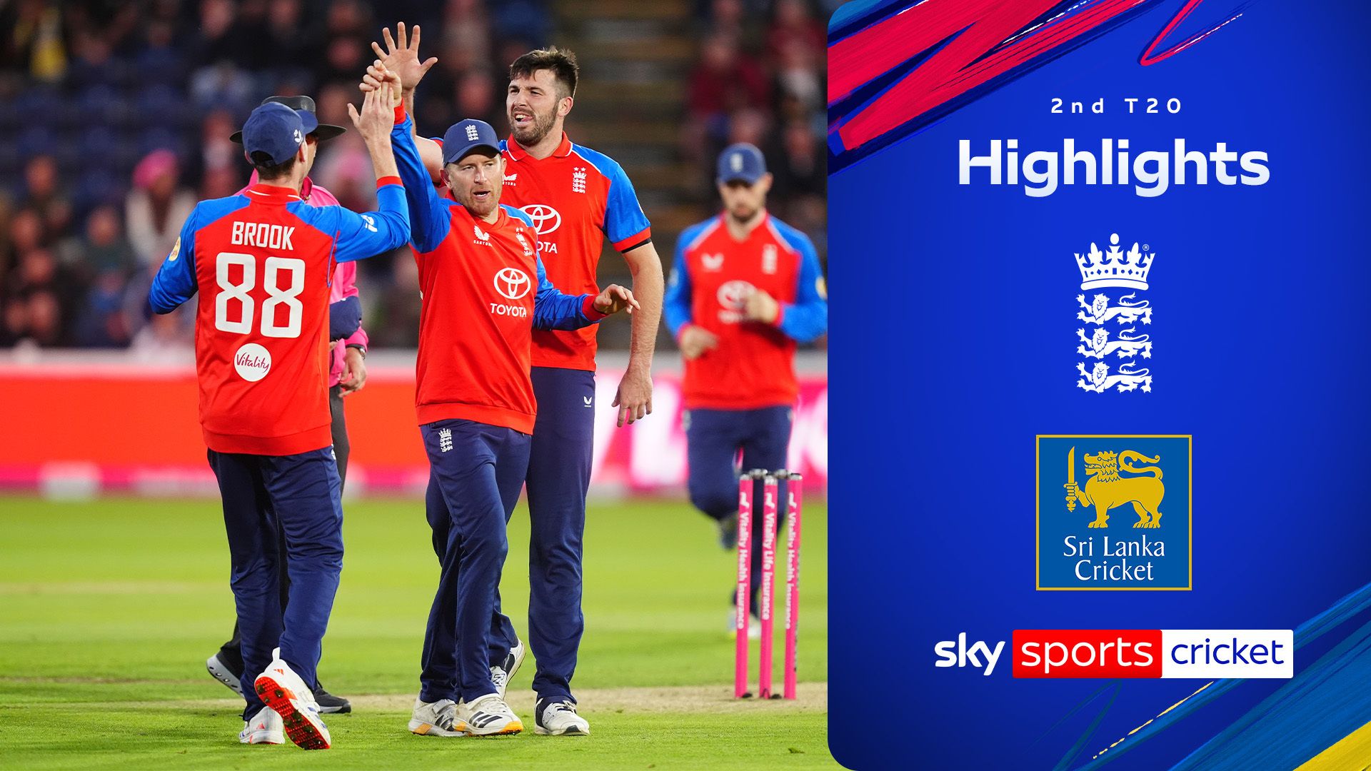 England cruise to series win over Sri Lanka with comfortable victory in Cardiff