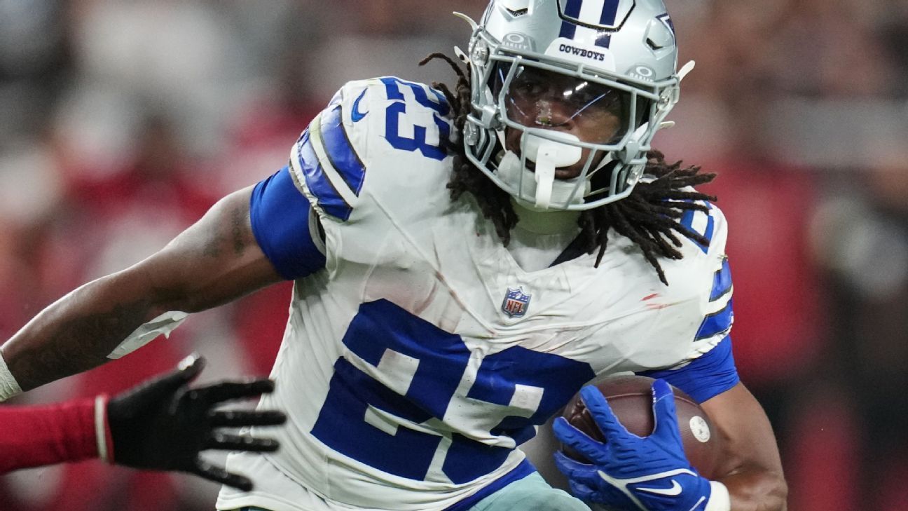 Cowboys waive Blue, go with Davis as backup RB
