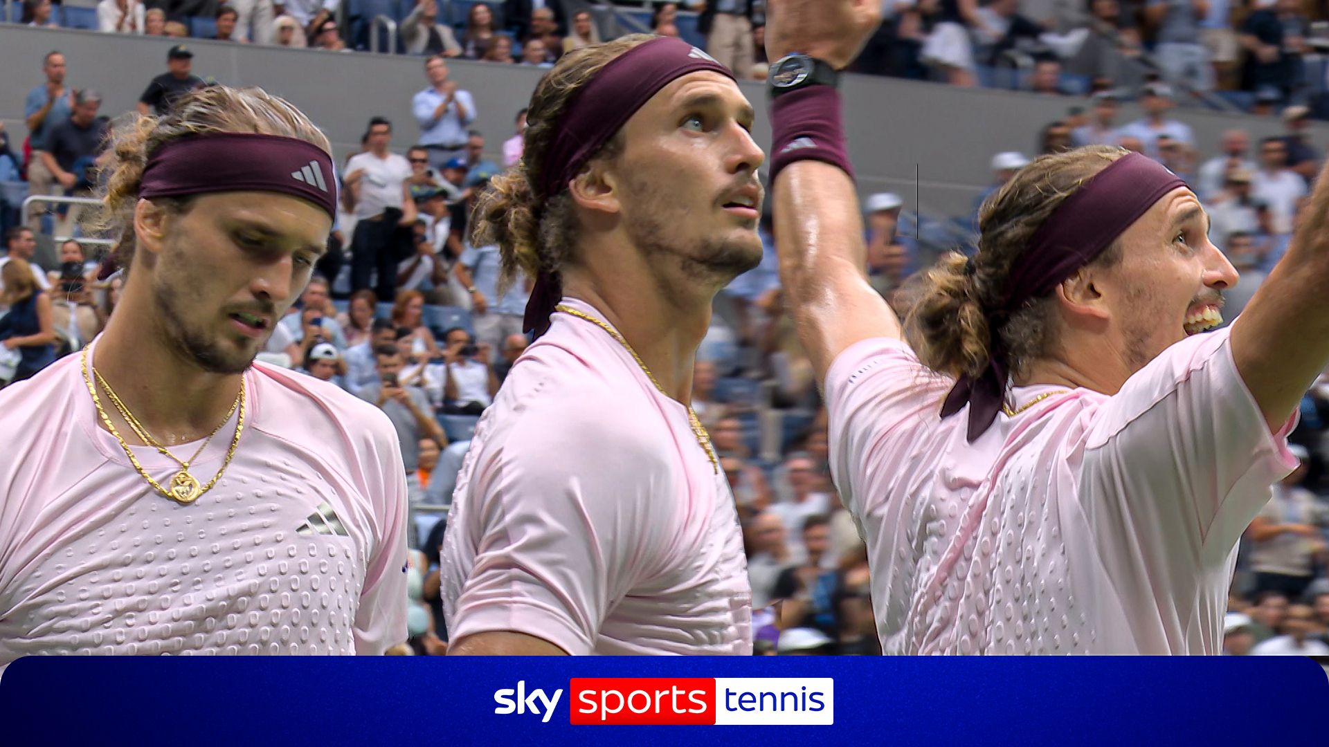 Hilarious moment as Zverev wins US Open…and doesn’t realise!!!