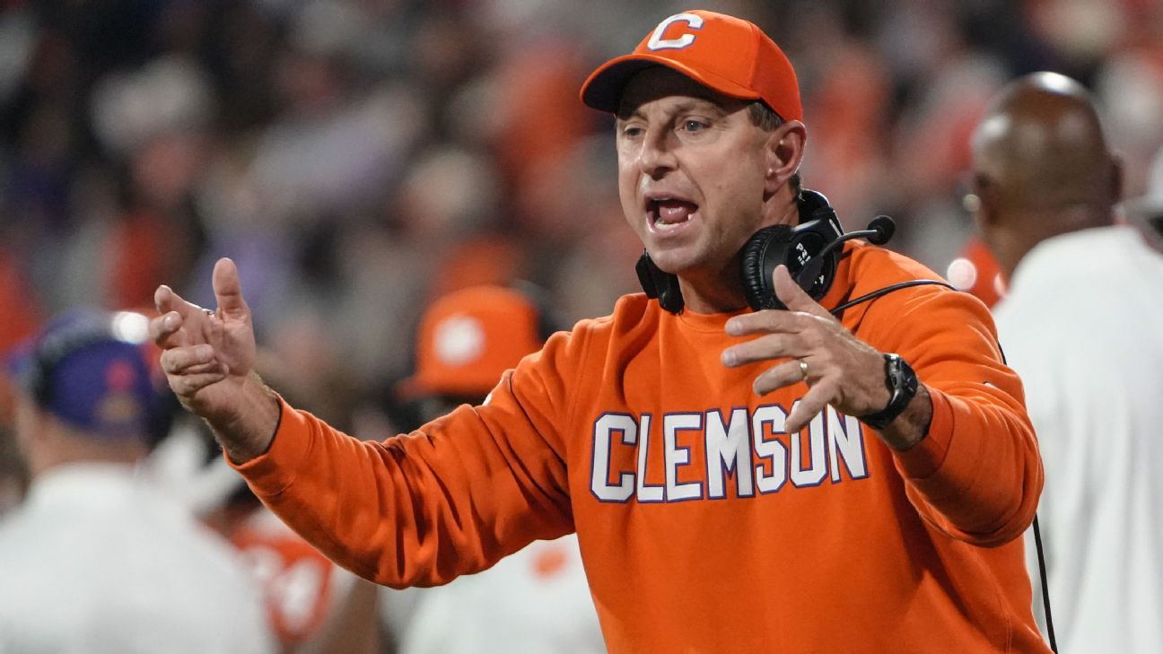 Dabo says pursuit of NFL players 'embarrassing'