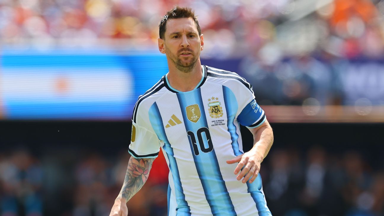 Retired Messi named to Argentina squad for Oct. 6 farewell game
