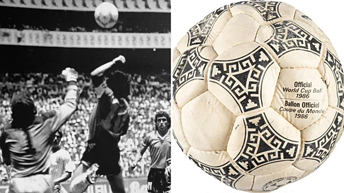 Infamous Maradona ‘Hand of God’ ball sells for €2.9m - well below estimate