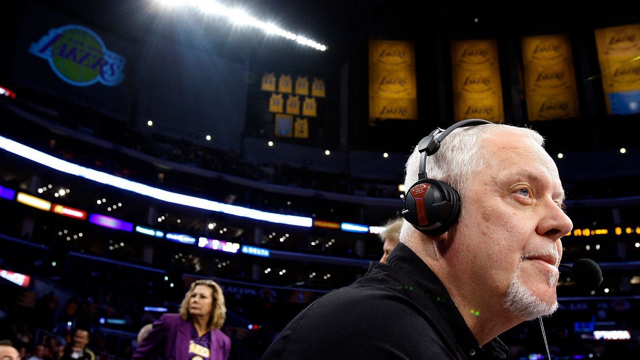 Longtime Lakers P. A. announcer Tanter dies