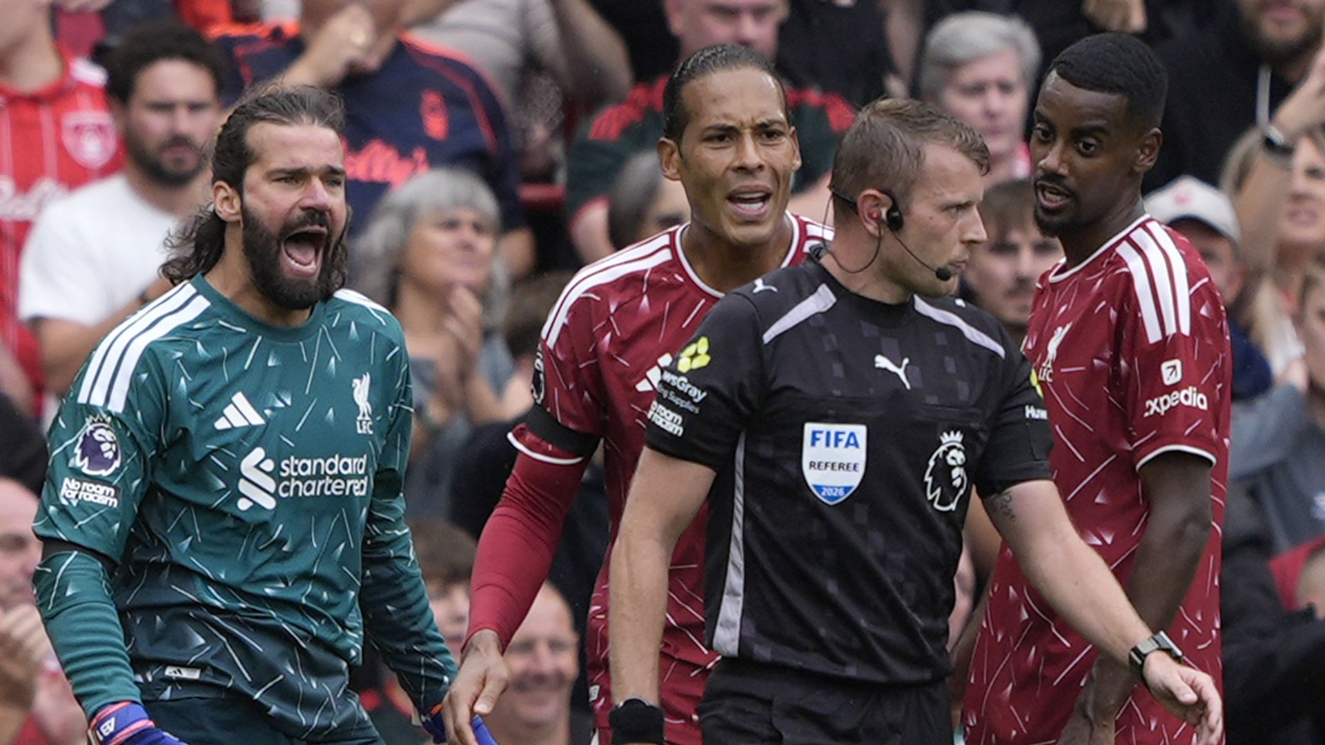 Iraola fumes at electronic board issue which delayed Liverpool subs before Forest pen