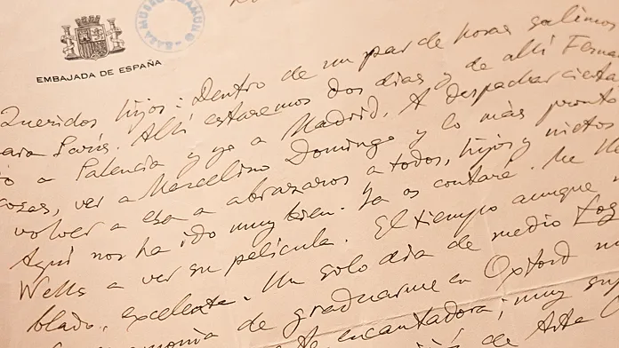 Unamuno and H. G. Wells went to the cinema together: unpublished letter confirms it 90 years on