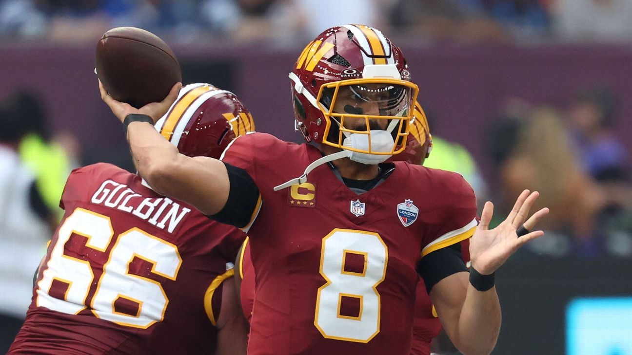 Mariota ruled out as Commanders turn to 7th-round rookie at QB