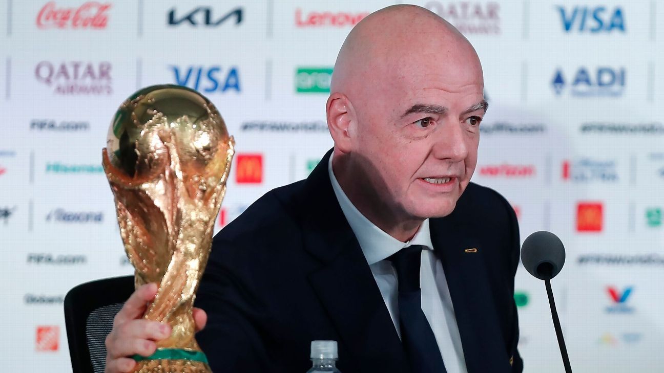 FIFA president Infantino received undisclosed $1.7M World Cup payment