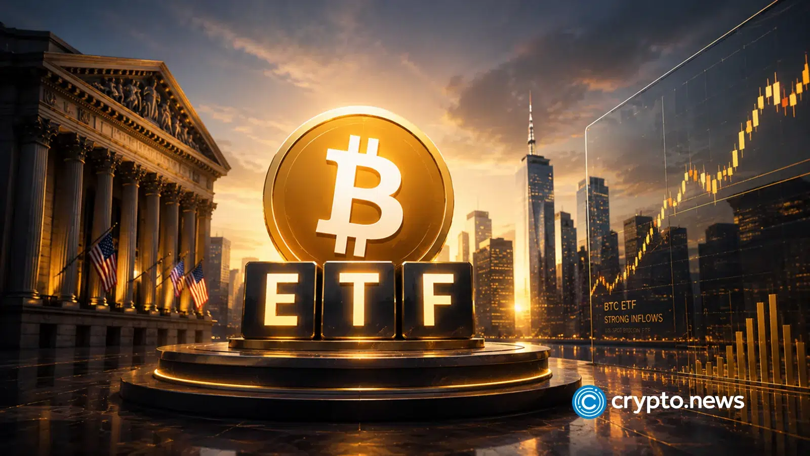 Crypto ETFs draw $2.39 billion as Bitcoin retreats on Treasury yield surge